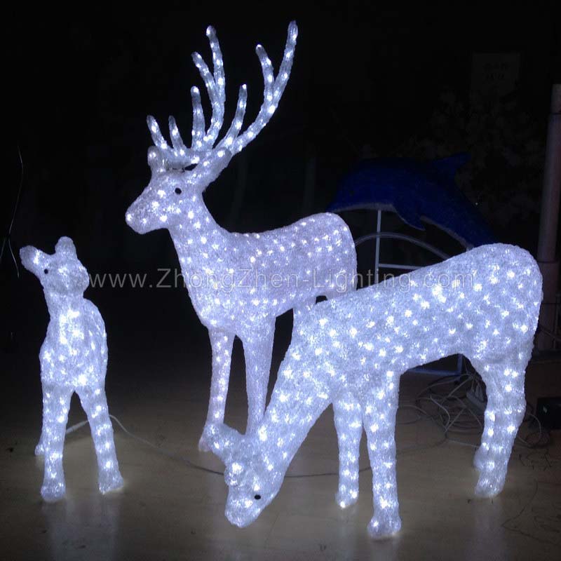 3d deer light